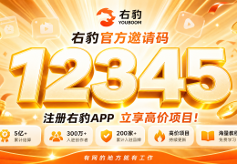 右豹，右豹邀请码公开通告详解，注册入驻OPC生态，网盘拉新小说推文漫剧推广四大副业实操教程