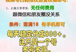 手机就能做，每天2分钟，不花一分钱，稳定日结500-800